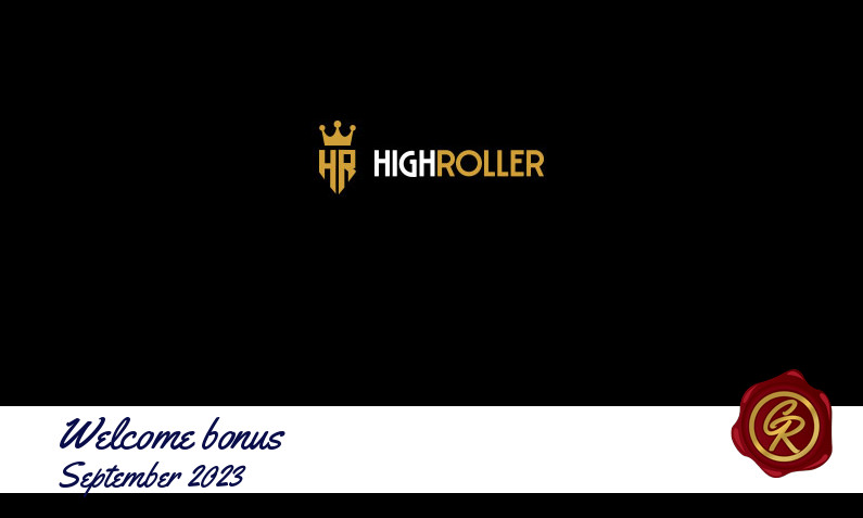 New recommended bonus from High Roller Casino September 2023, 100 Free spins bonus