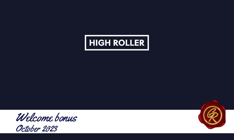 New recommended bonus from Highroller Casino