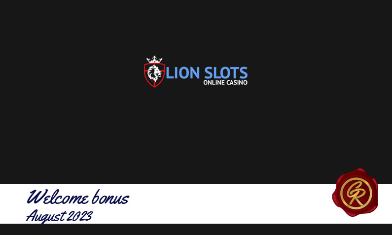 New recommended bonus from Lion Slots August 2023, 100 Extraspins