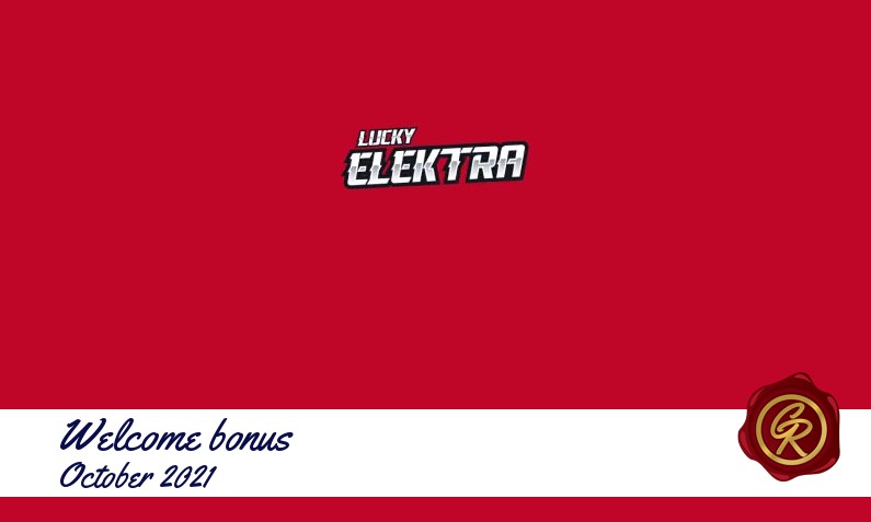 New recommended bonus from Lucky Elektra