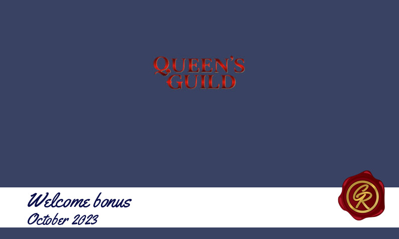 New recommended bonus from Queens Guild October 2023, 40 Free-spins