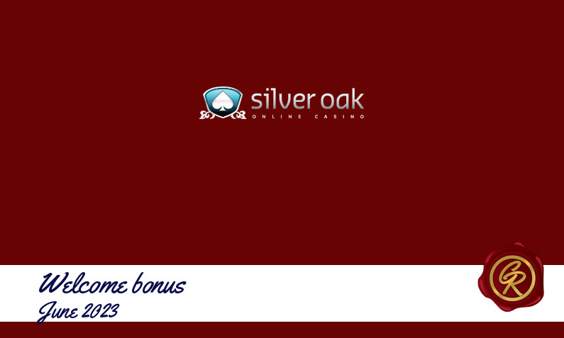 New recommended bonus from Silver Oak June 2023, 50 Free spins bonus
