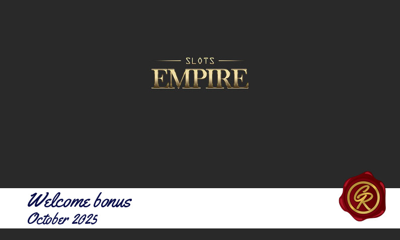 New recommended bonus from Slots Empire October 2025, 35 Freespins
