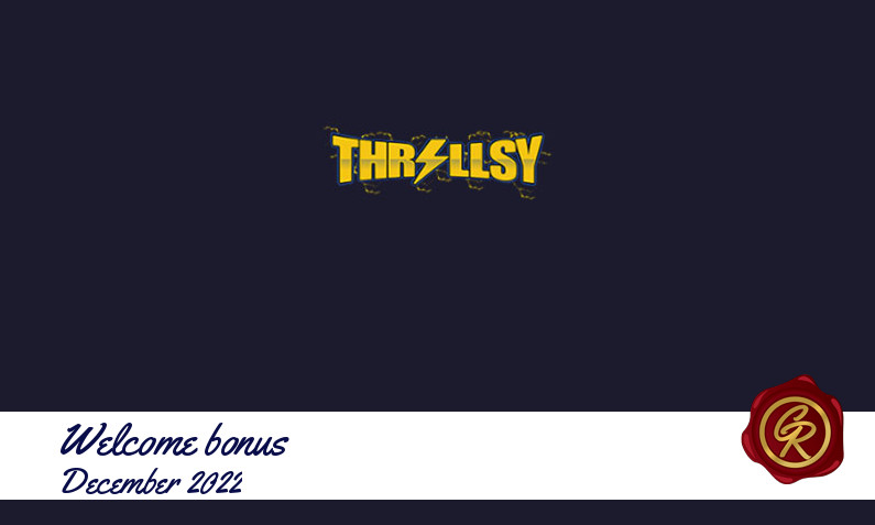 New recommended bonus from Thrillsy, 20 Free-spins
