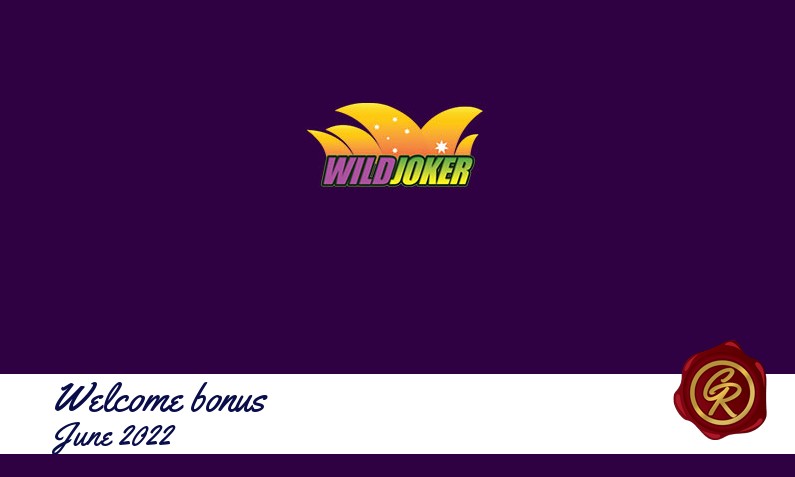 New recommended bonus from Wild Joker, 110 Extra spins