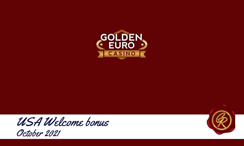 New recommended USA bonus from Golden Euro Casino