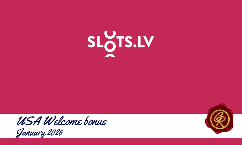 New recommended USA bonus from Slots lv January 2026
