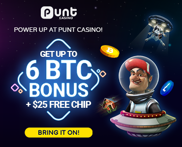 Latest no deposit bonus from Punt Casino