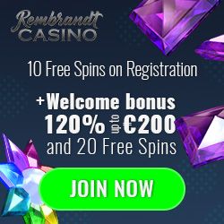 Latest no deposit bonus from Rembrandt Casino