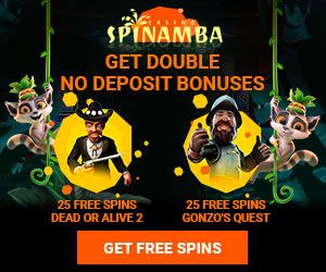 Latest no deposit bonus from Spinamba