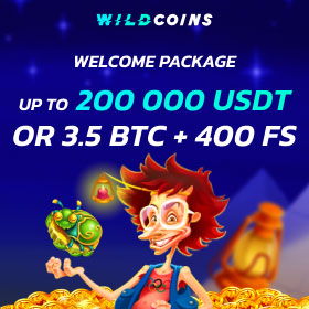 Latest no deposit bonus from Wildcoins